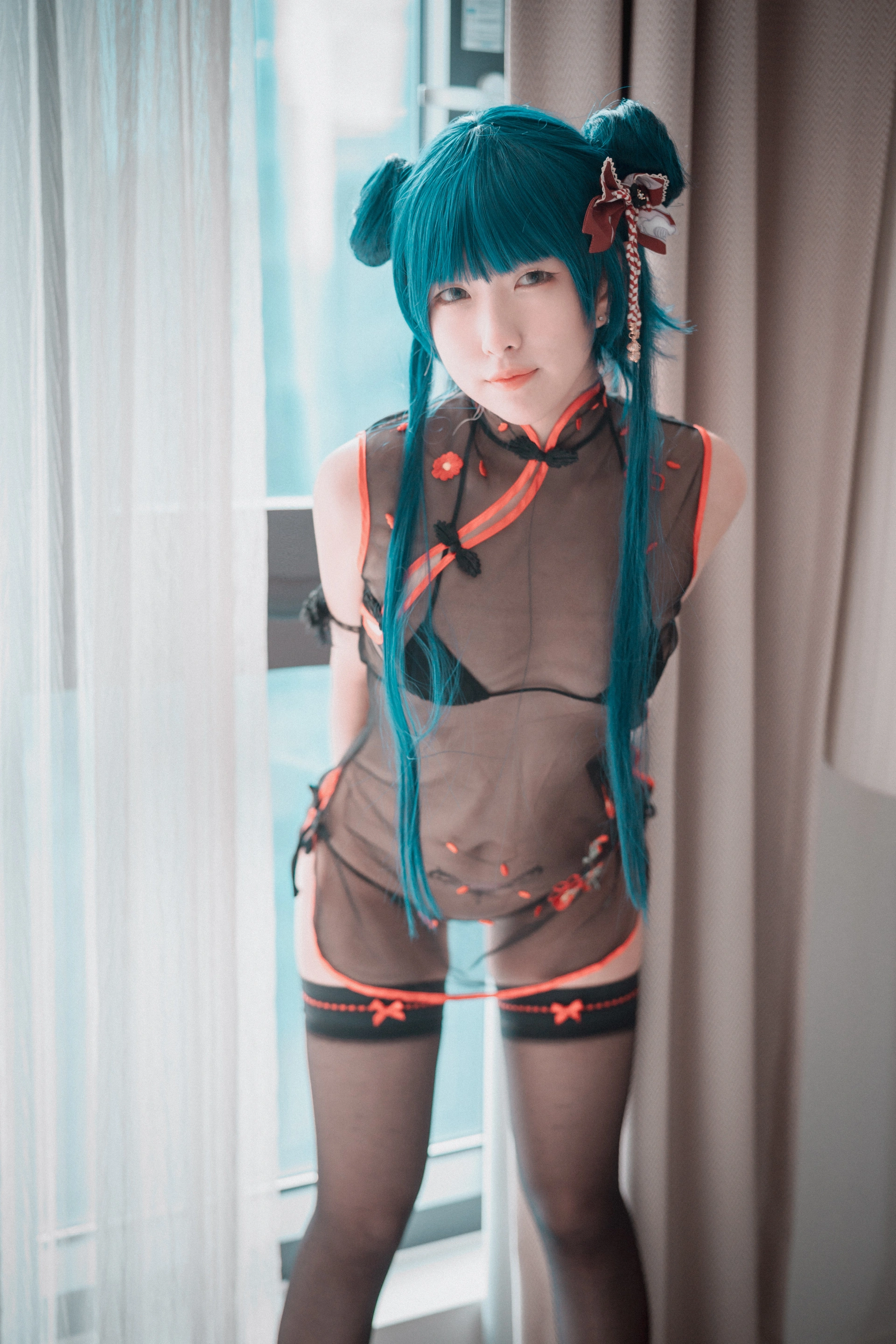Sonson(손손) - NO.015 Sheer Qipao Girl 2